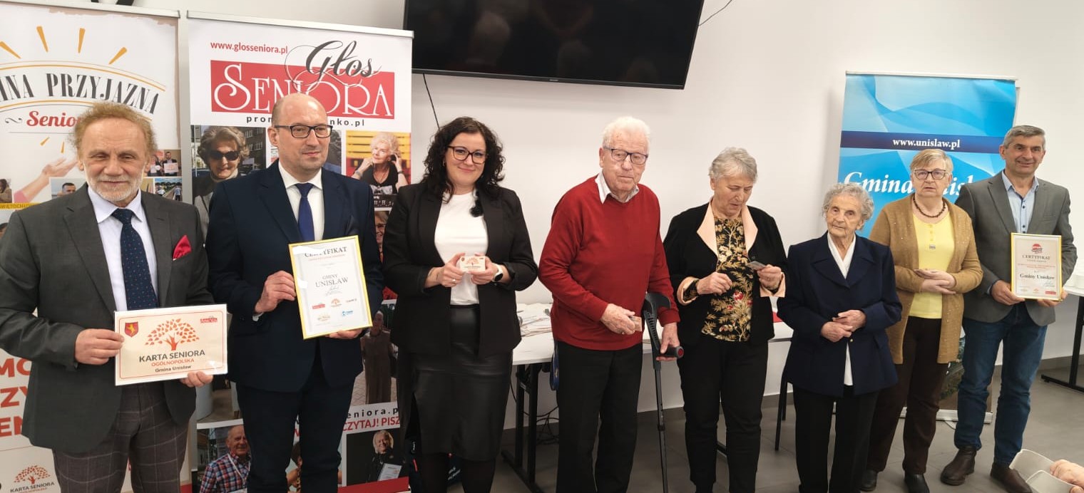 Gmina Unisław Przyjazna Seniorom