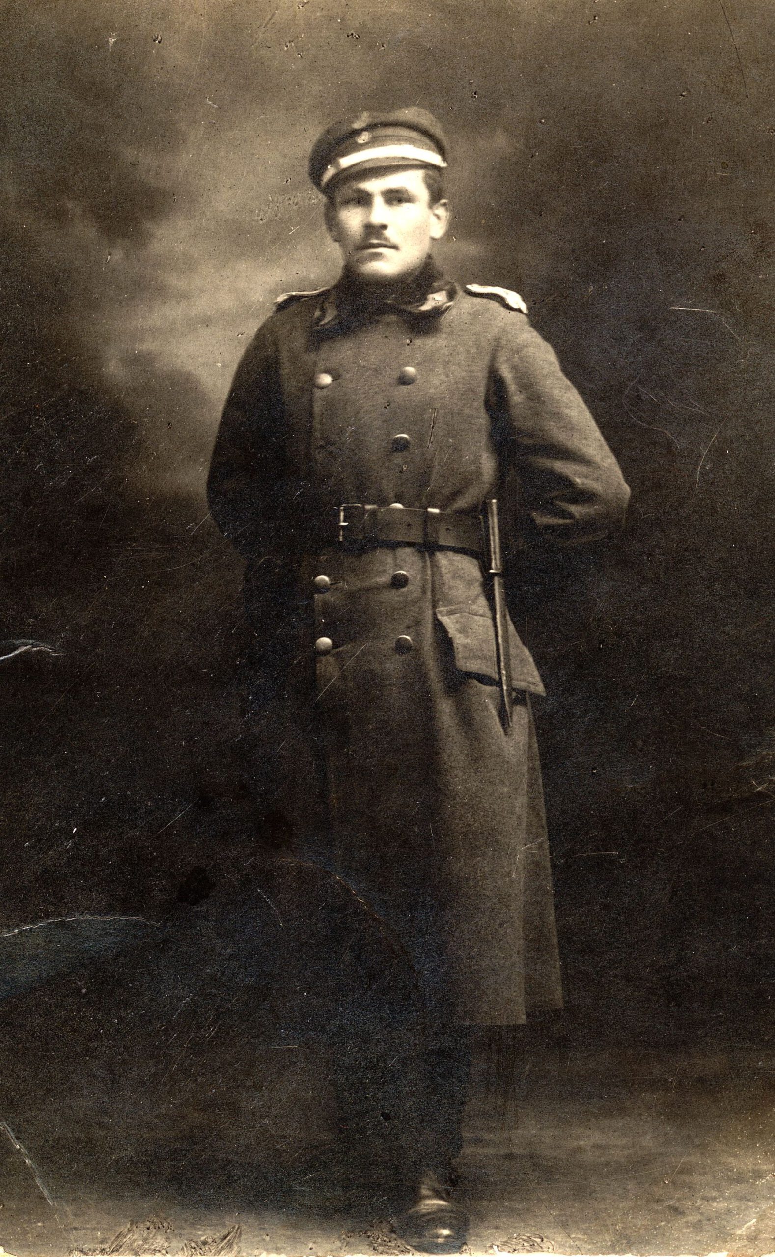 Kapitan Antoni Stawarz w Wojsku Polskim, 1919 r.