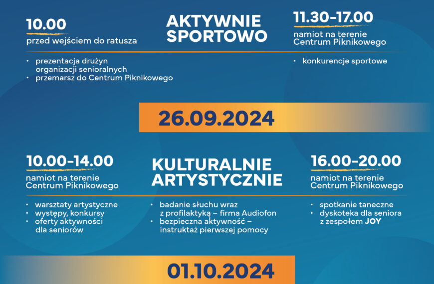 Senioralne Polkowice 2024 – zapowiada się wspaniałe święto