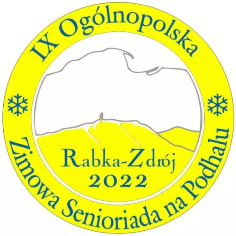 logo IX Ogólnopolskej Zimowej Senioriady  na Podhalu 