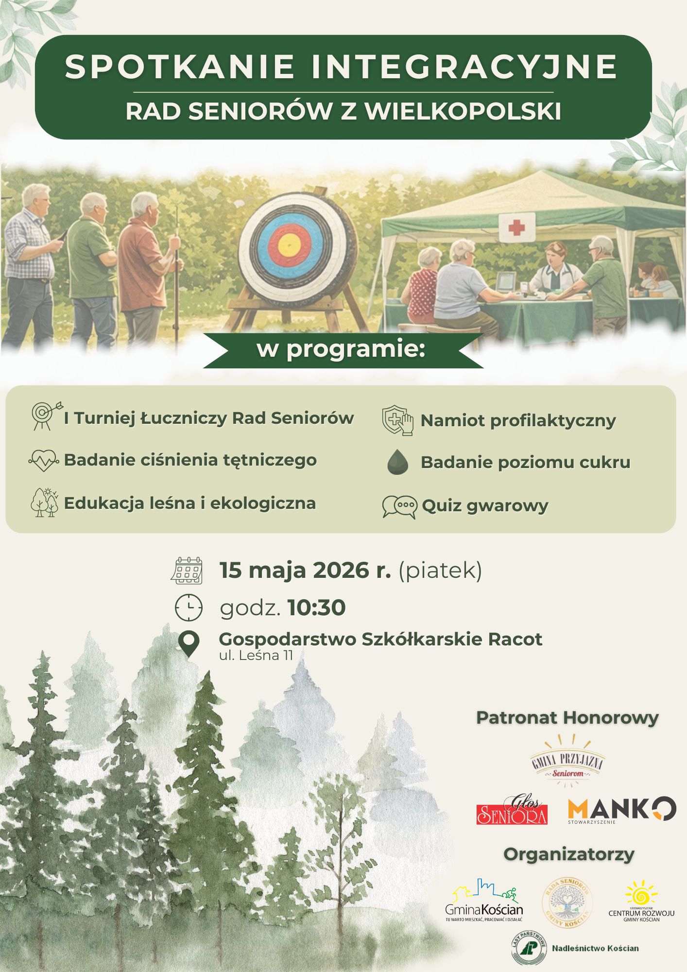 Spotkanie integracyjne Rad Seniorów z Wielkopolski